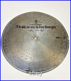 STELLA MUSIC BOX 15 1/2 DISC Lot x 13 vintage antique metal Babes in Toyland