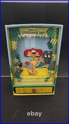 STILL WORKS! American Greetings Lyle the Lion Animal Crackers Music Box Bollen