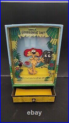 STILL WORKS! American Greetings Lyle the Lion Animal Crackers Music Box Bollen