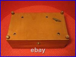 STUNNING VINTAGE THORENS MUSIC BOX RARE 6 SONG No. 32 SWISS 6/41 NOTE WORKS