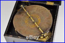SYMPHONION Antique Music box, Brevete patent