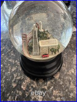 Saks Fifth Avenue SAN FRANCISCO Musical Snow Globe Retired