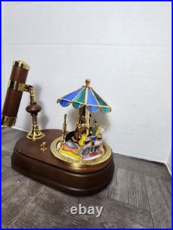 San Francisco Music Box Carousel With Kaleidoscope HTF Pretty Needs Work READ