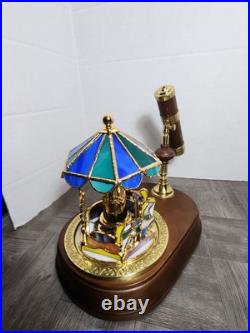 San Francisco Music Box Carousel With Kaleidoscope HTF Pretty Needs Work READ