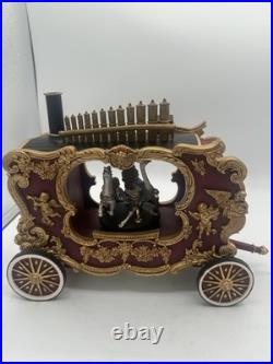 San Francisco Music Box Co American Treasures Circus Carousel Cart Tobin Fraley