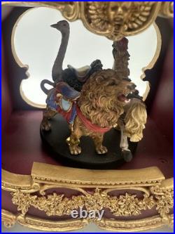 San Francisco Music Box Co American Treasures Circus Carousel Cart Tobin Fraley