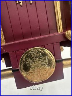 San Francisco Music Box Co American Treasures Circus Carousel Cart Tobin Fraley