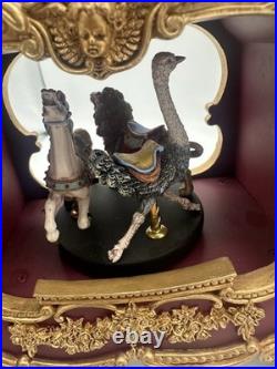 San Francisco Music Box Co American Treasures Circus Carousel Cart Tobin Fraley