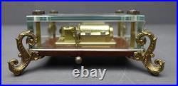 San Francisco Music Box Co. Vtg Rouge Crystal Music Box Romance Swiss Made San Francisco Music Box Co. Vtg Rouge Crystal Music Box Romance Swiss Made