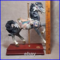 San Francisco Music Box Co Western Legends Collection 13.5 Carousel Horse 1993