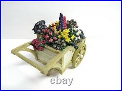 San Francisco Music Box Co You Are My Sunshine Flower Cart #222235 EUC