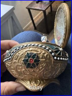 San Francisco Music Box Company Anastasia 1997 Alexandra Nicholas Trinket Box