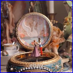 San Francisco Music Box Company Anastasia Alexandra & Nicholas Trinket Box