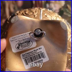 San Francisco Music Box Company Anastasia Alexandra & Nicholas Trinket Box