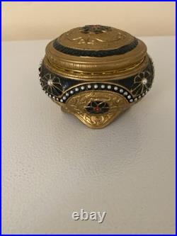 San Francisco Music Box Company Anastasia Alexandra and Nicholas Hinged Trinket