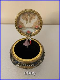San Francisco Music Box Company Anastasia Alexandra and Nicholas Hinged Trinket
