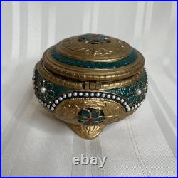 San Francisco Music Box Company Anastasia Alexandra and Nicholas Hinged Trinket