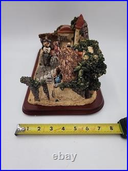 San Francisco Music Box Company Bethlehem Nativity Scene in Box Lights Up