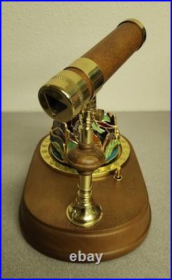 San Francisco Music Box Company Co Kaleidoscope Castle with Dragon Tested Working