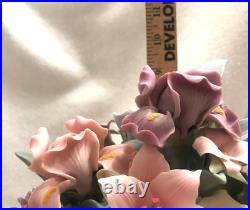 San Francisco Music Box Company Gorgeous Anna Rosa Spring Bouquet Vintage