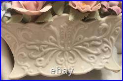 San Francisco Music Box Company Gorgeous Anna Rosa Spring Bouquet Vintage