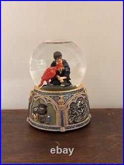 San Francisco Music Box Company Harry Potter Chamber Of Secrets Water Globe Rare