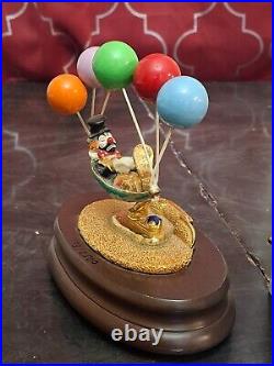 San Francisco Music Box Rare Ron Lee Signed 73/2500 Snoozin Send In The Clowns