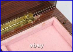 San Francisco Music Box Sorrento Italy Wood Inlay Marquetry Jewelry Box Reuge