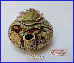 San Francisco Music Box Teapot Limited Floral Enameled Cloisonne Art Handmade