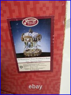 San Francisco Music Box Wizard of Oz Wicked Witch Merry go Round With Box