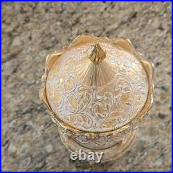 Sankyo Gold Carousel Music Box Made in Japan 1970-Now Decorative Collectible