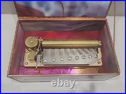 Sankyo ORPHEUS 72 Note Music Box, BLUE DANUBE, SOMEWHERE MY LOVE & EDELWEISS