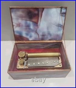 Sankyo ORPHEUS 72 Note Music Box, BLUE DANUBE, SOMEWHERE MY LOVE & EDELWEISS