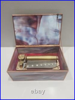 Sankyo ORPHEUS 72 Note Music Box, BLUE DANUBE, SOMEWHERE MY LOVE & EDELWEISS