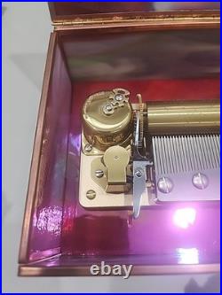 Sankyo ORPHEUS 72 Note Music Box, BLUE DANUBE, SOMEWHERE MY LOVE & EDELWEISS