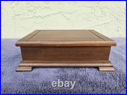 Sankyo Orpheus 50 Note Music Box If You Love Me Monnot / Edelweiss Rodgers