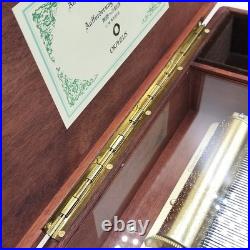 Sankyo Orpheus Music Box 50 notes The Blue Danube Invitation to the Dance JAPAN