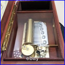 Sankyo Orpheus Music Box 50 notes The Blue Danube Invitation to the Dance JAPAN