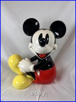 Schmid Disney Mickey Mouse Ceramic Music Box Mickey Mouse Club March 11