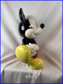 Schmid Disney Mickey Mouse Ceramic Music Box Mickey Mouse Club March 11