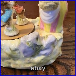 Schmid Mrs Rabbit Music Box Beatrix Potter Tale Of Peter Rabbit Brahms Lullaby