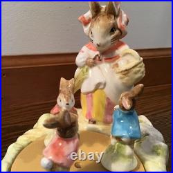 Schmid Mrs Rabbit Music Box Beatrix Potter Tale Of Peter Rabbit Brahms Lullaby