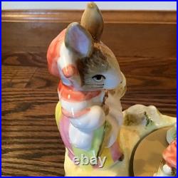 Schmid Mrs Rabbit Music Box Beatrix Potter Tale Of Peter Rabbit Brahms Lullaby