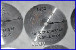 Set of 14 Music Box Discs Popular Songs Thorens AD-30D