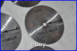 Set of 14 Music Box Discs Popular Songs Thorens AD-30D