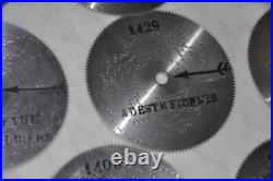 Set of 14 Music Box Discs Popular Songs Thorens AD-30D