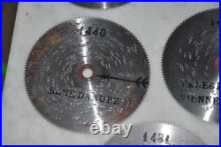 Set of 14 Music Box Discs Popular Songs Thorens AD-30D