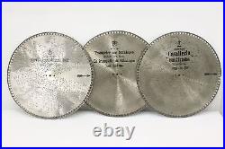 Set of 3 Empress or Mira 15.5 Music Box Discs, Cavalleria #50795