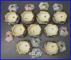 Set of 9 Lena Liu's Enchanted Wings Porcelain 4 x 3.5 Music Box Collection