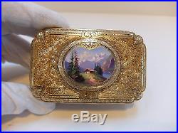Silver And Enamel Fuseé Singing Bird Box Automaton Charles Bruguier Watch Video